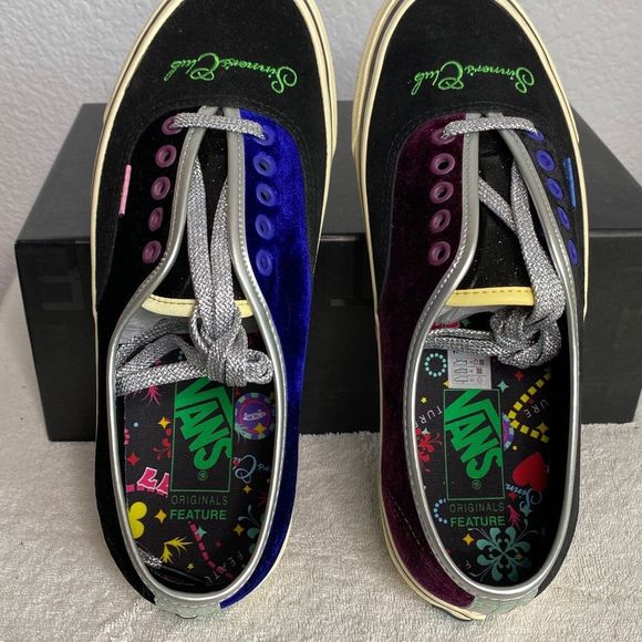 Vans Og Authentic LX Sinner’s Club Sneaker Shoes Sz 8.5 Mens New - Picture 9 of 12